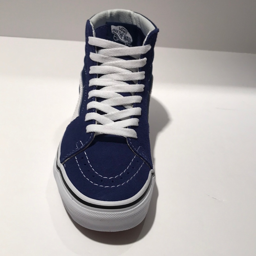 Vans sk8-hi estate blue canvas  sneaker shoes new - Picture 2 of 5